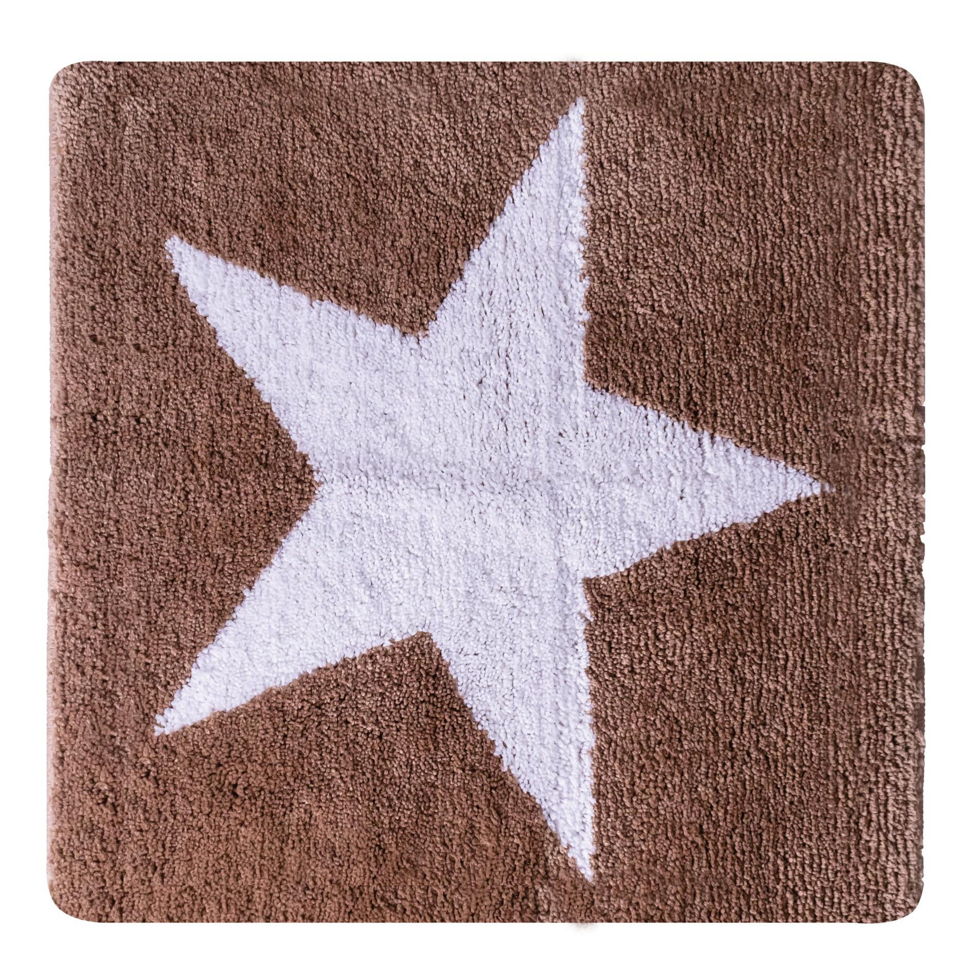 Badteppich 'Star' weiß/beige 55 x 50 cm + product picture