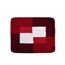 Roter Teppich mit weißem Kreuz