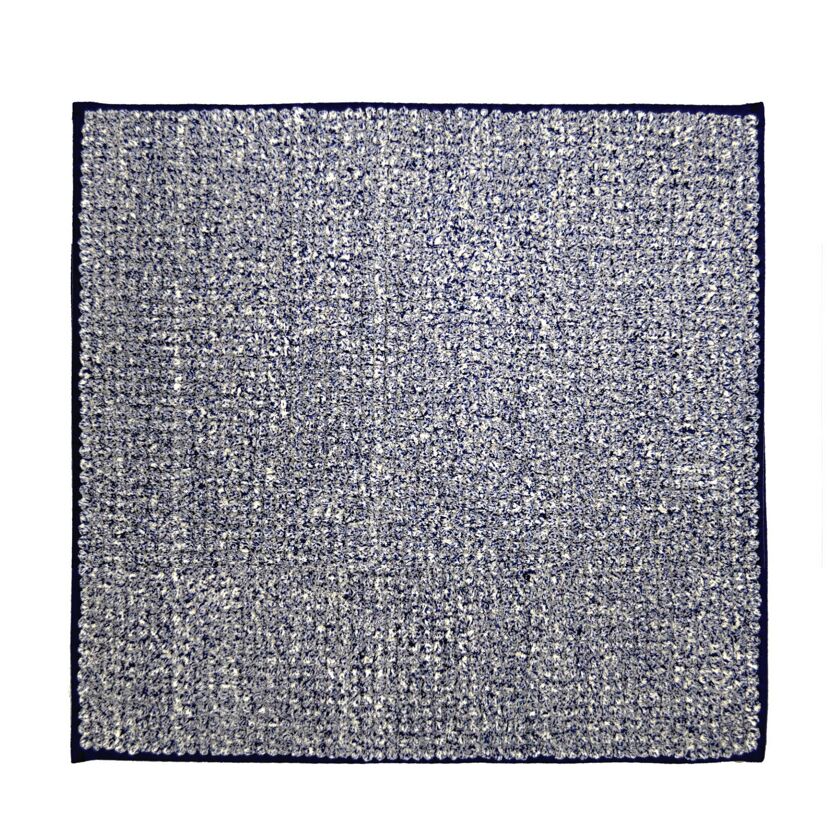Blau-weißer Teppich Fresh
