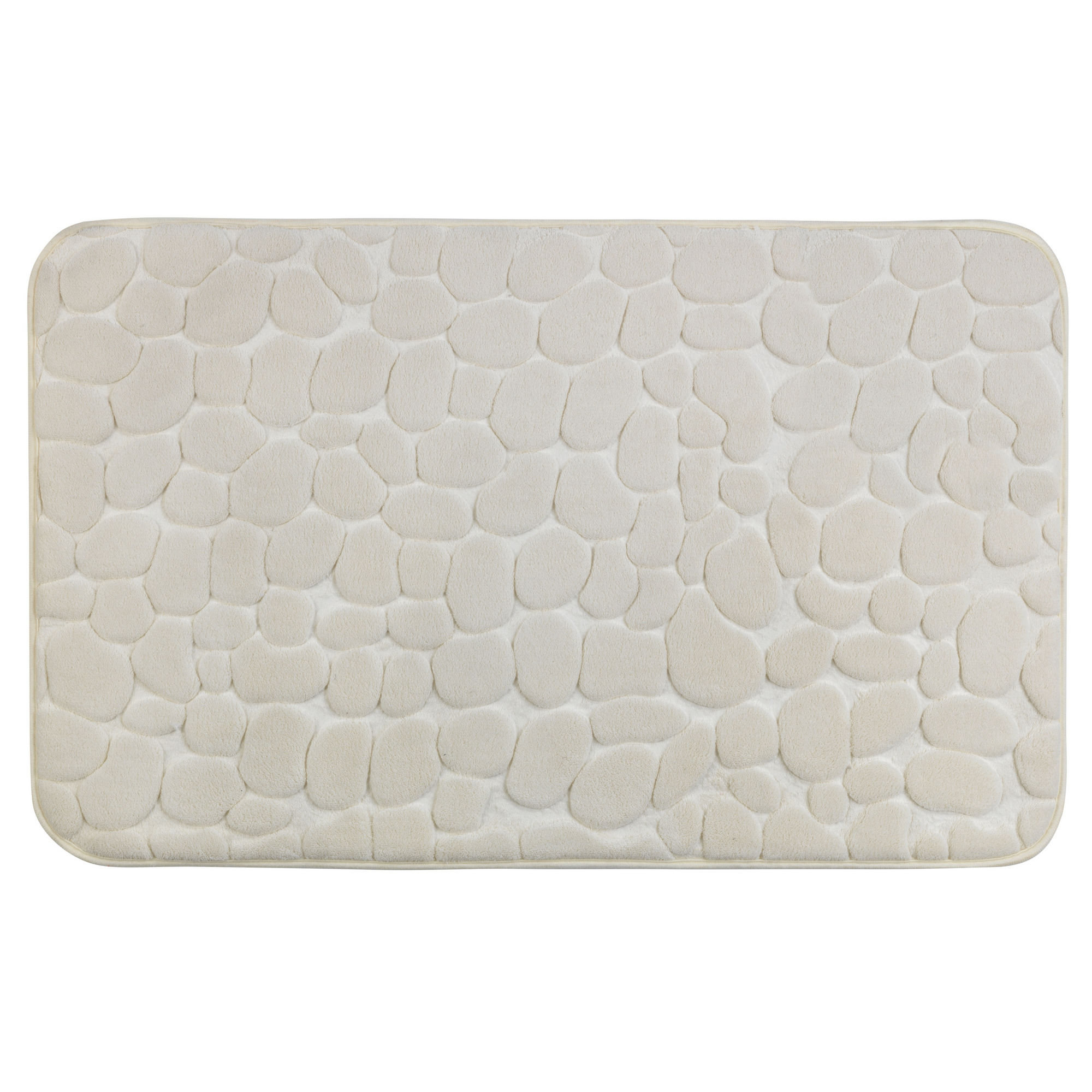 Badematte Memory Foam 'Pepples' beige 50 x 80 cm + product picture