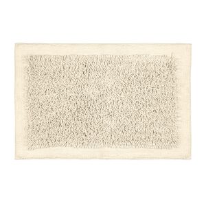 Badteppich 'Sidyma' beige Baumwolle 60 x 90 cm