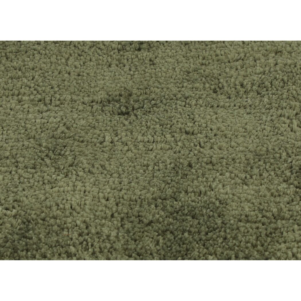 Badteppich dunkelgrün 50 x 80 cm
