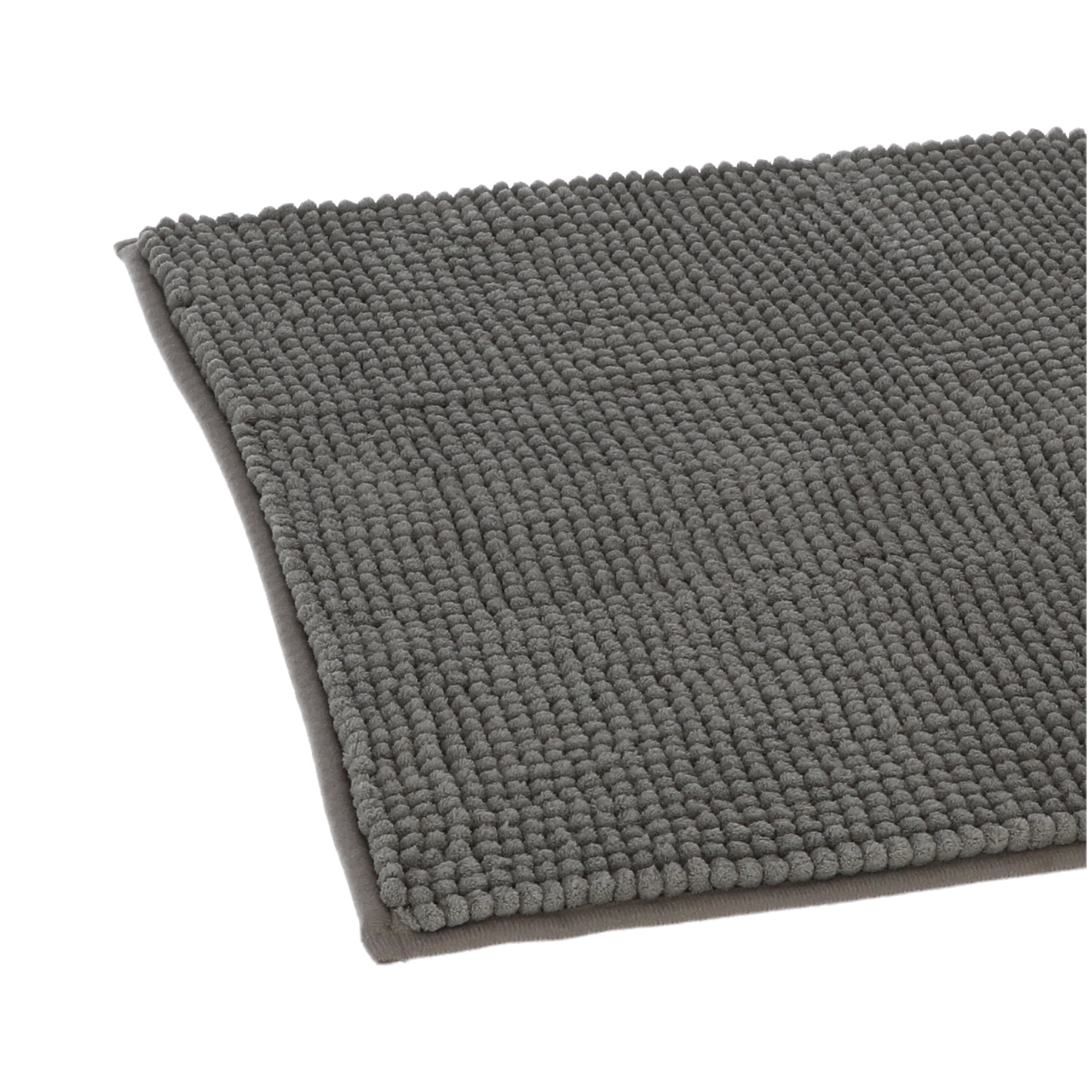 Badteppich grau 50 x 80 cm