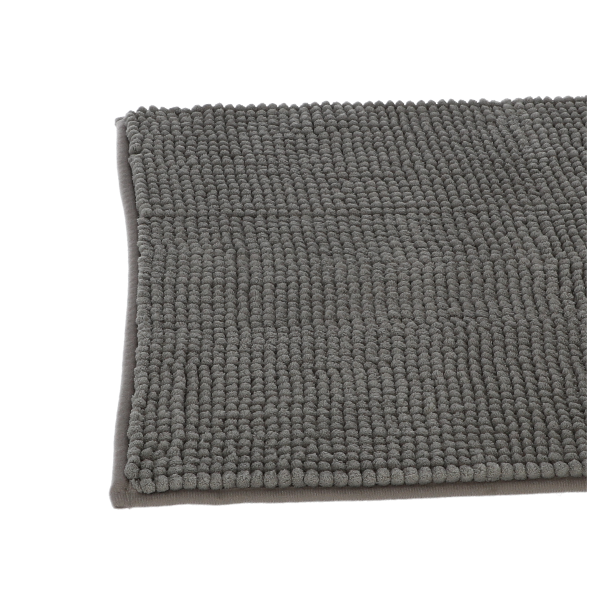 Badteppich grau 50 x 80 cm