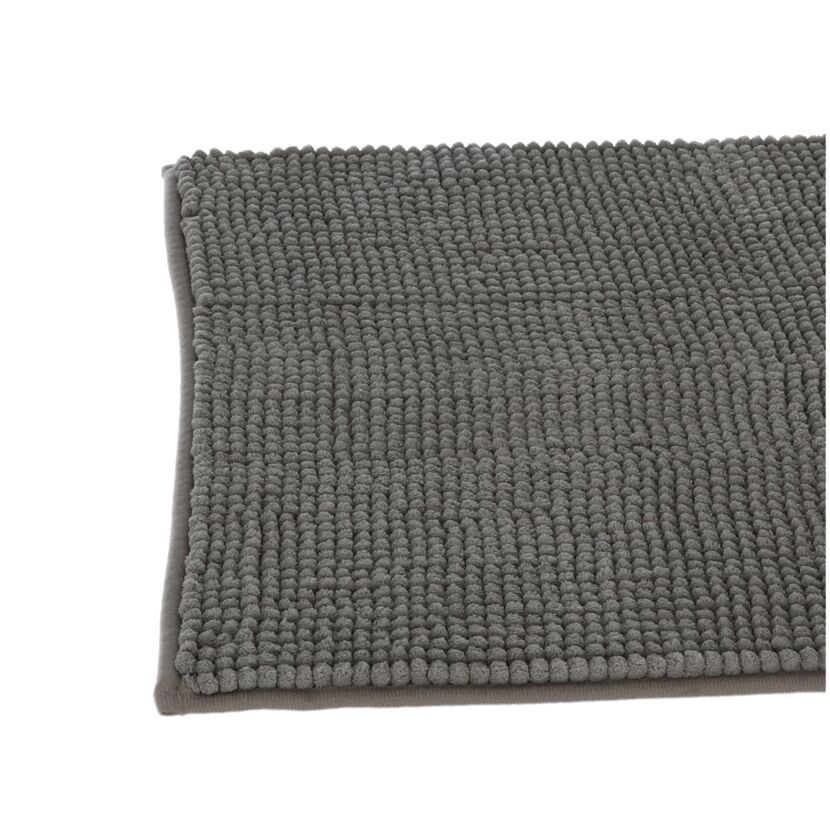 Badteppich grau 50 x 80 cm