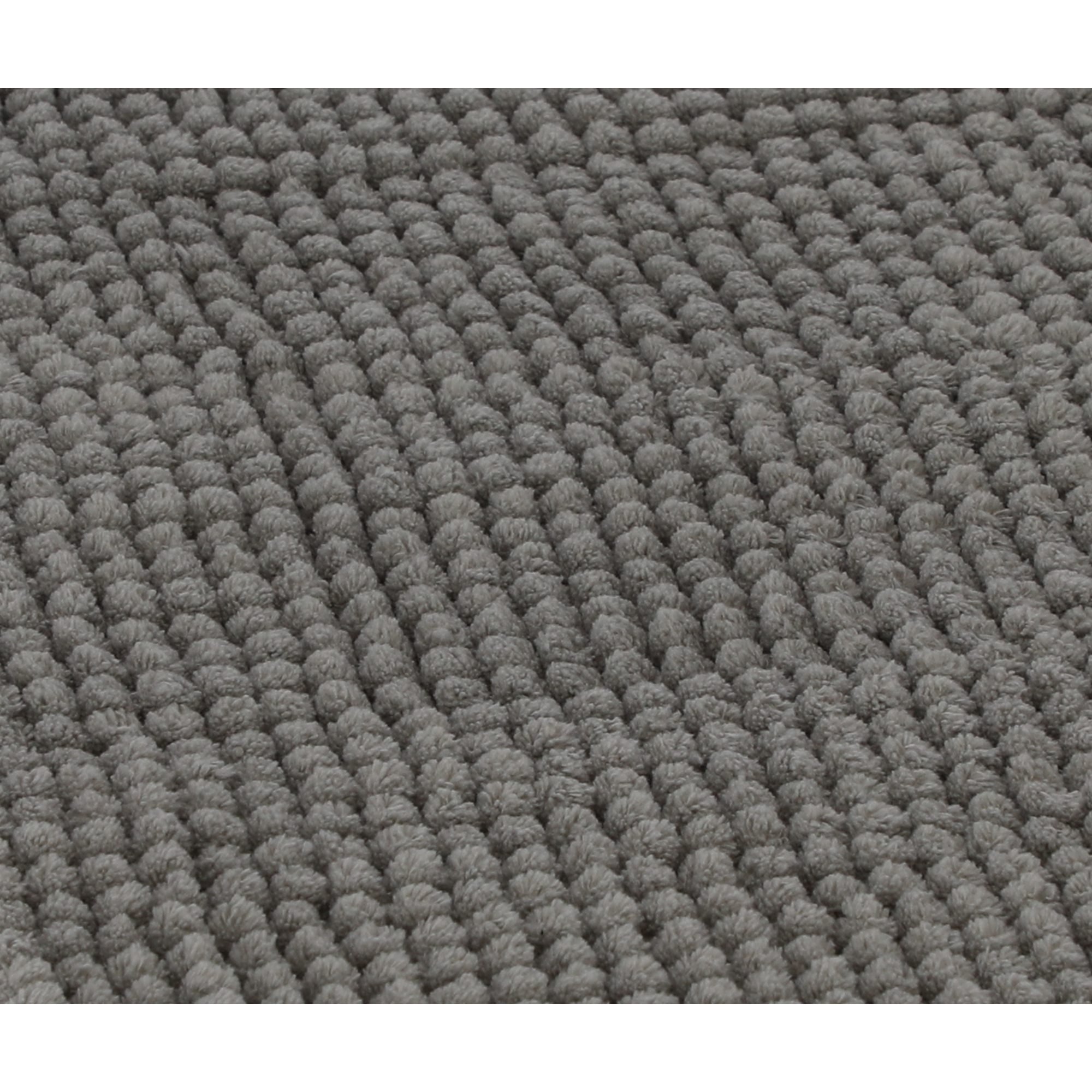 Badteppich grau 50 x 80 cm