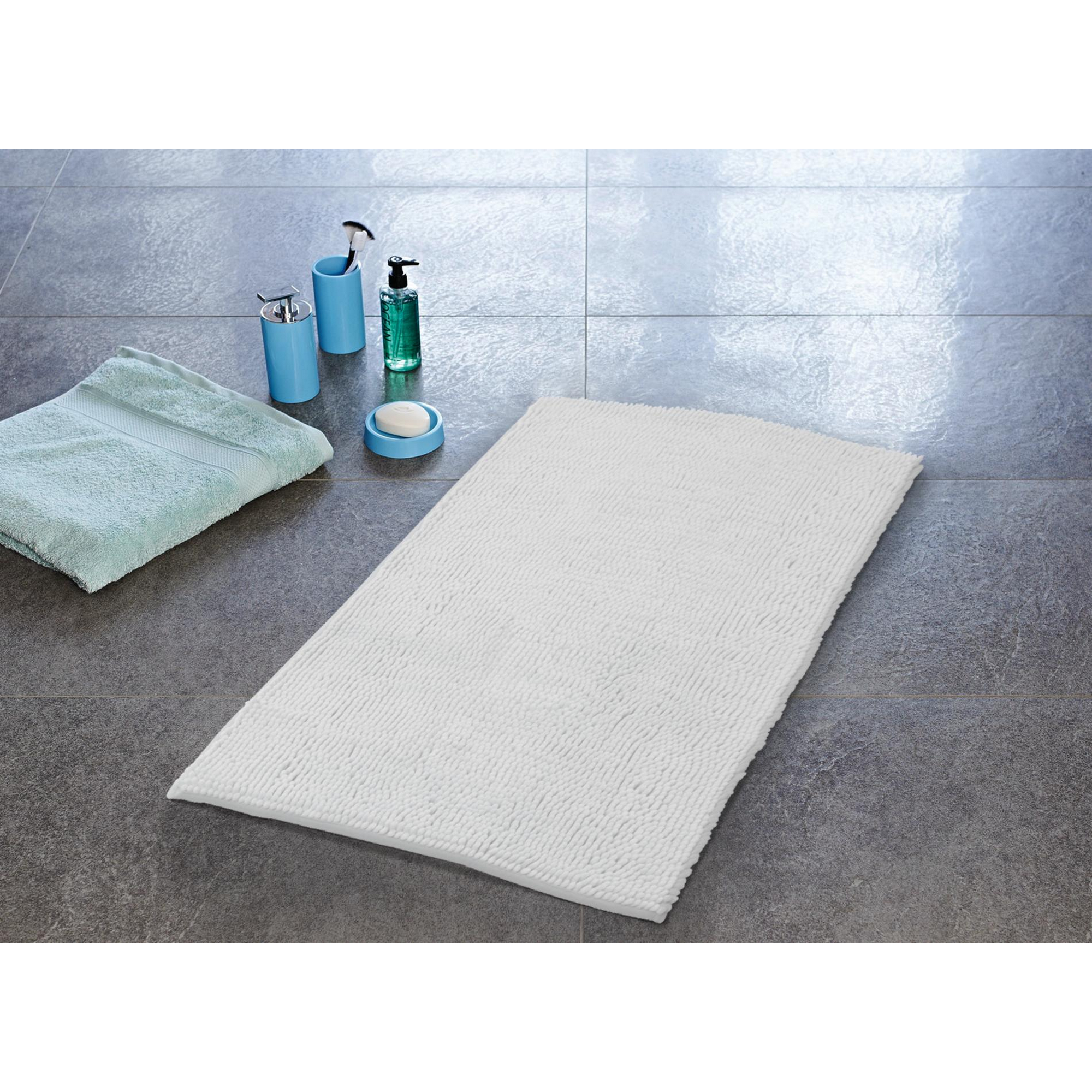 Badezimmerteppich 'Soft' weiß 65 x 45 cm + product picture
