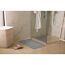 Badematte 'Havanna' grau 50 x 80 cm