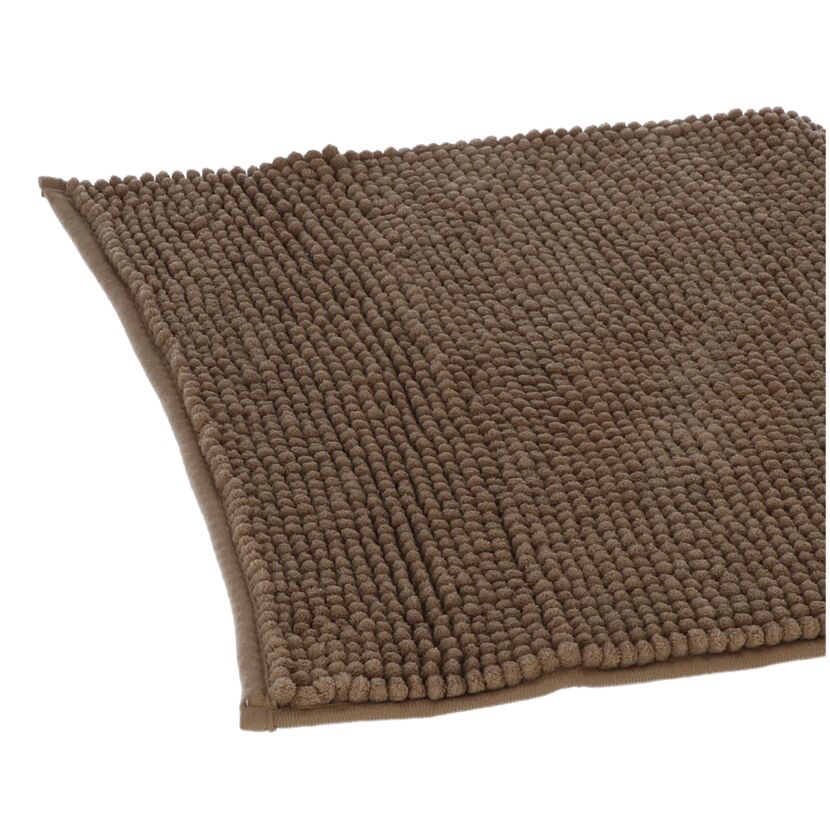 Badteppich taupe 50 x 80 cm