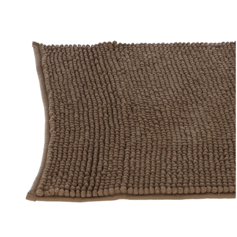 Badteppich taupe 50 x 80 cm