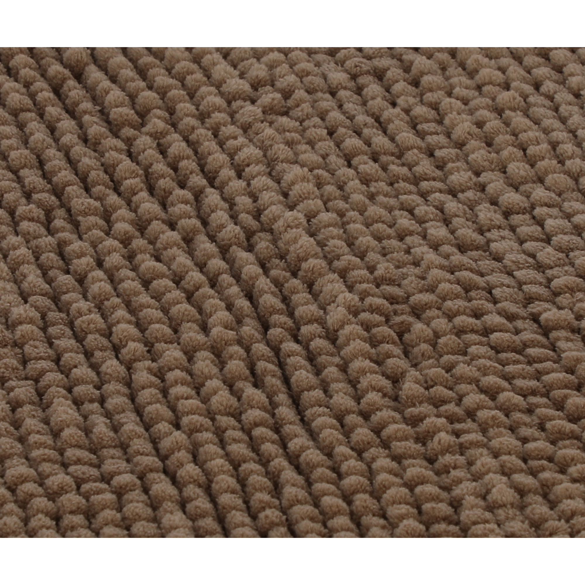 Badteppich taupe 50 x 80 cm