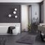 Modernes Badezimmer mit freistehender Badewanne
