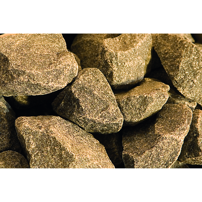 Bild von Olivindiabas-Saunasteine 12 kg