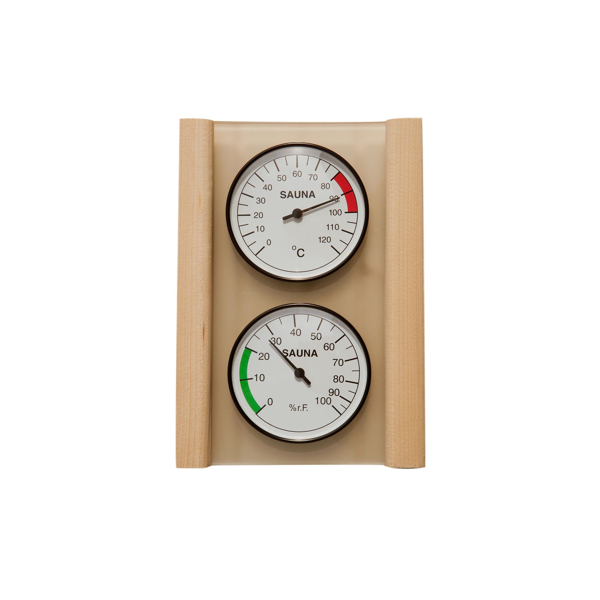 Sauna Thermometer und Hygrometer