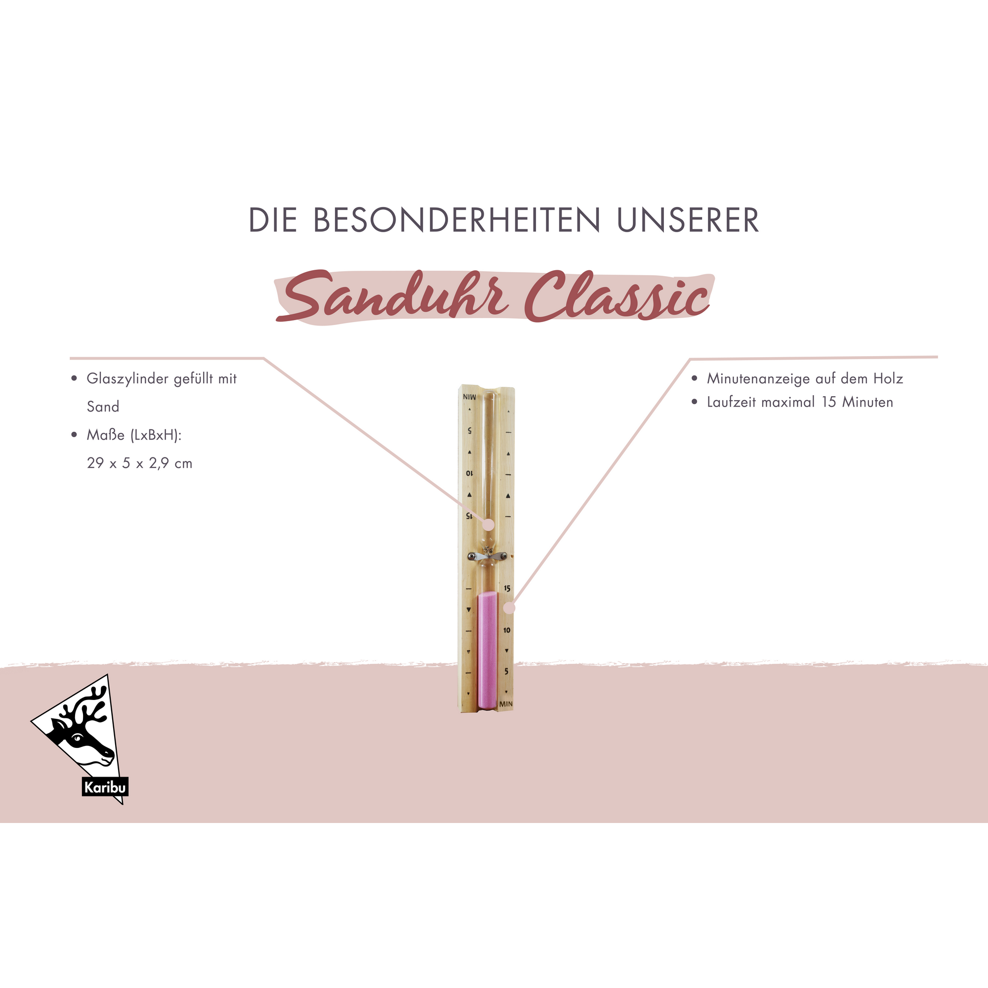 Sauna-Sanduhr 'Classic'