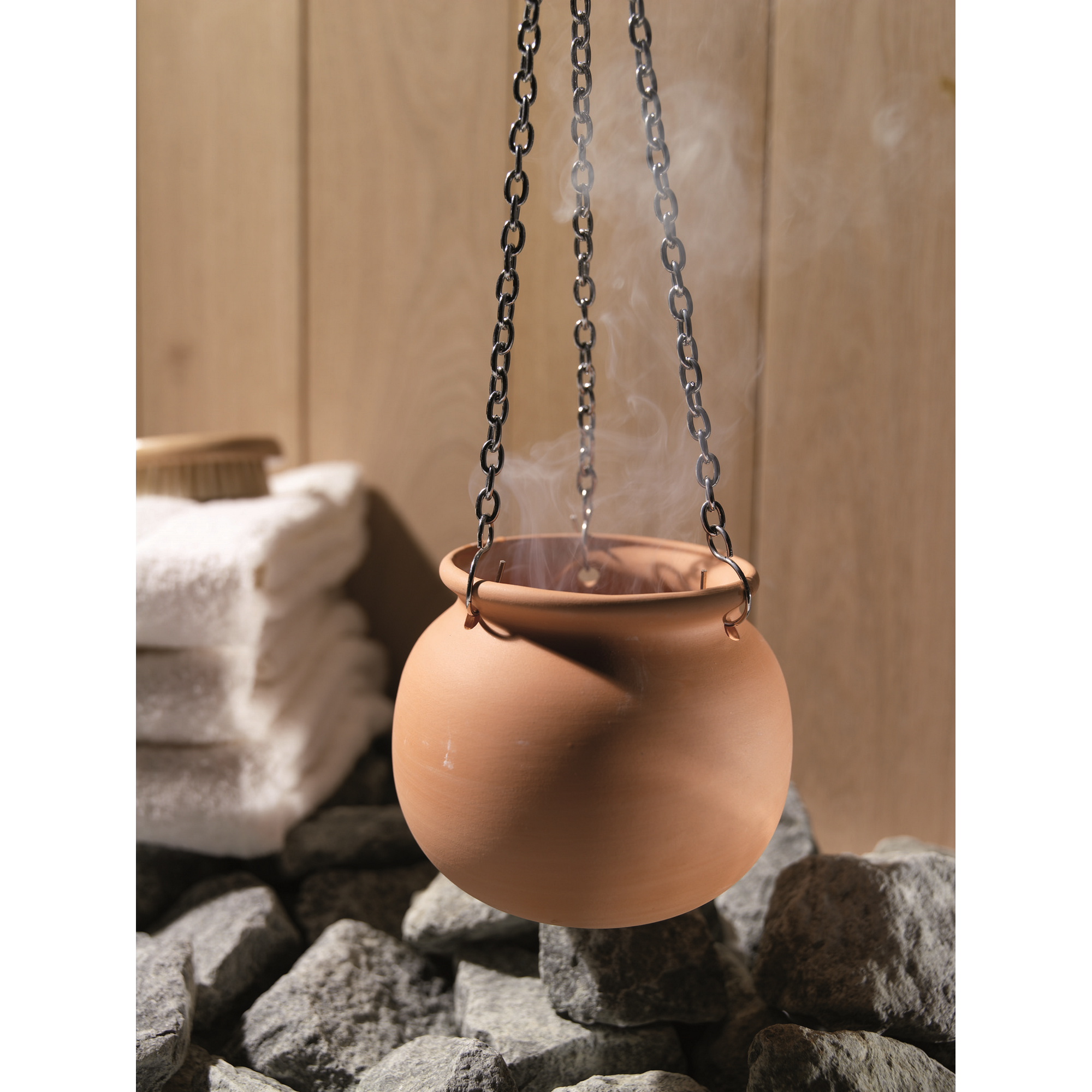 Sauna-Aromatopf Terrakotta + product picture