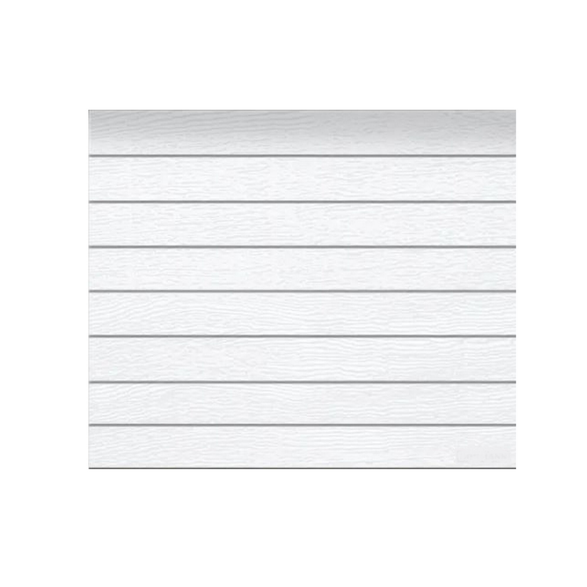 Weißes Garagentor EcoStarMatic