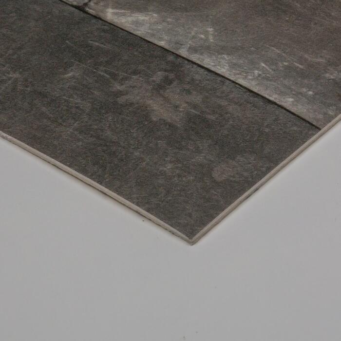 Bodenbelag CV "Dallas" Fliese rustikal grau 2 m ǀ toom Baumarkt