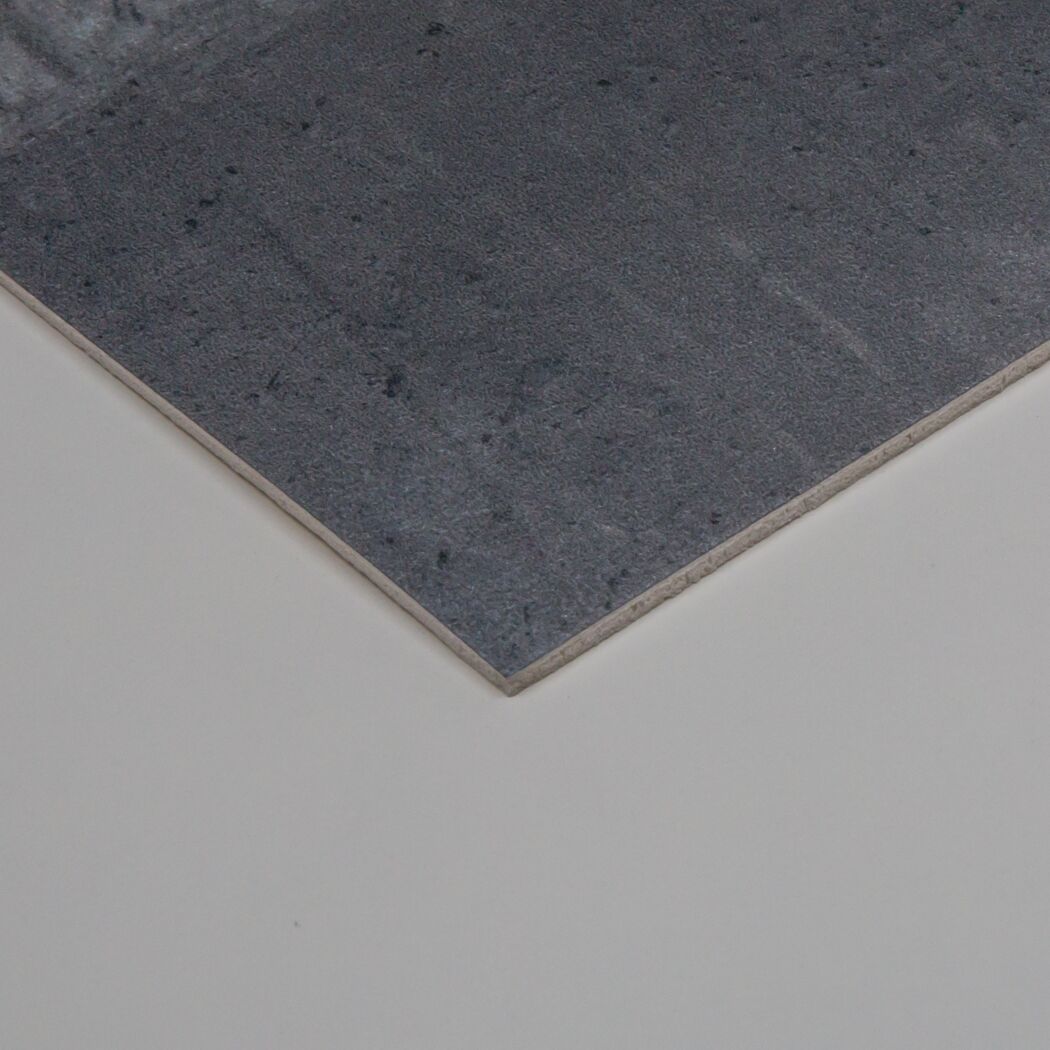 Bodenbelag CV 'Denver' Beton grau/silbern 4 m