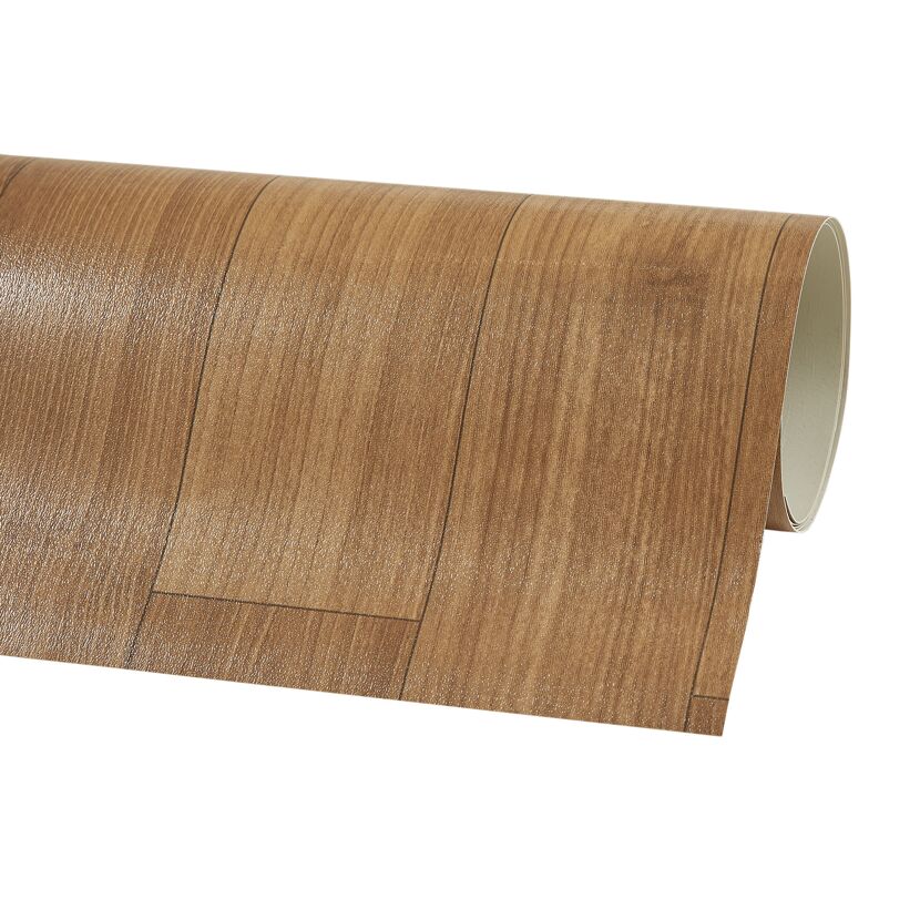 Rolle brauner PVC Bodenbelag 'Lugano'