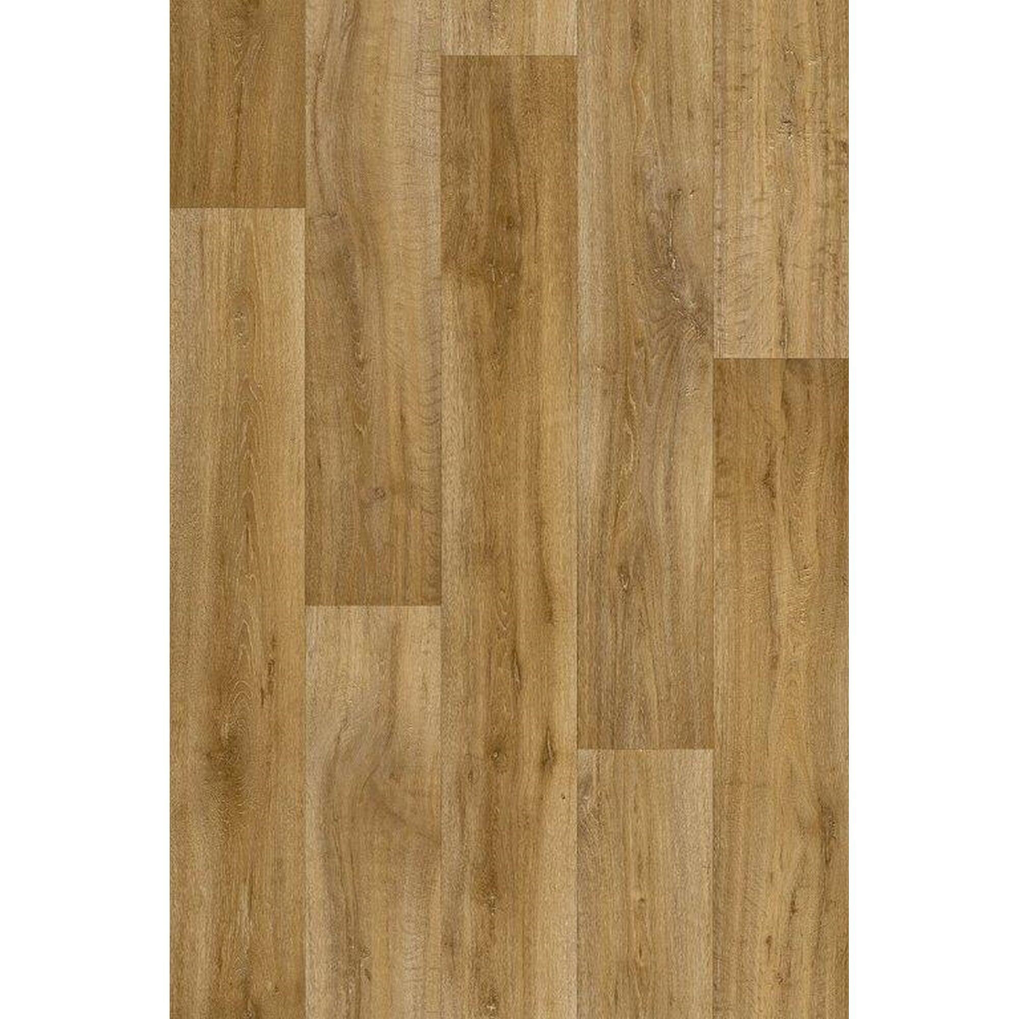 Hellbrauner Vinylboden in Holzoptik