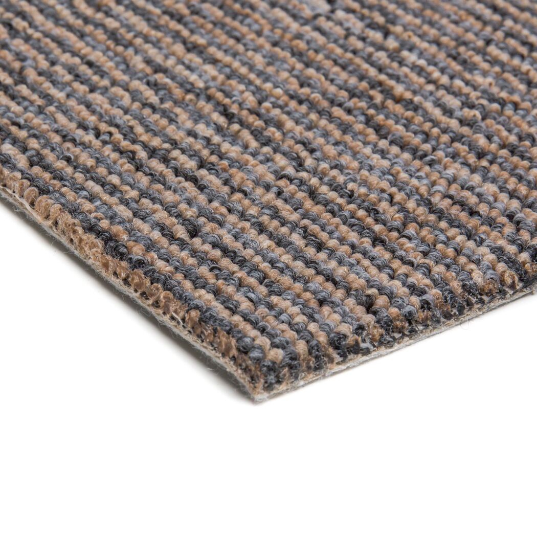 Nahaufnahme Teppichboden Aaron grau-beige