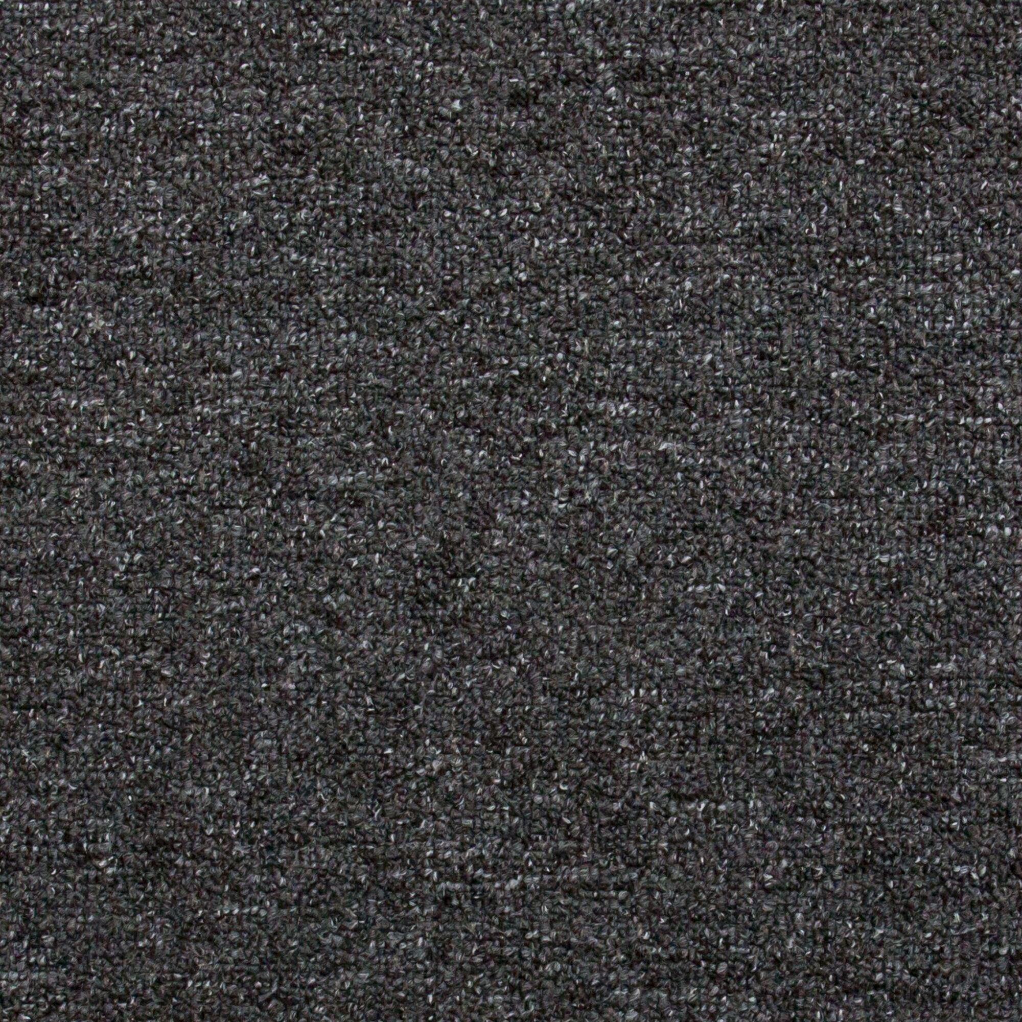 Anthrazitfarbener Feinschlingen-Teppich Rambo, Nahaufnahme