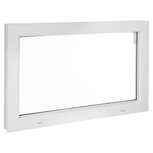 Kippfenster weiß 1-flügelig 80 x 50 cm