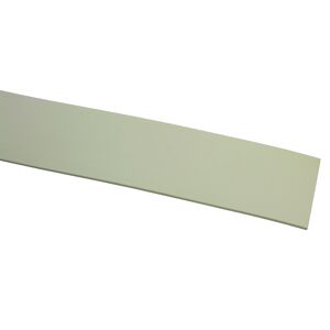 Kunststoffblende weiß 7 cm