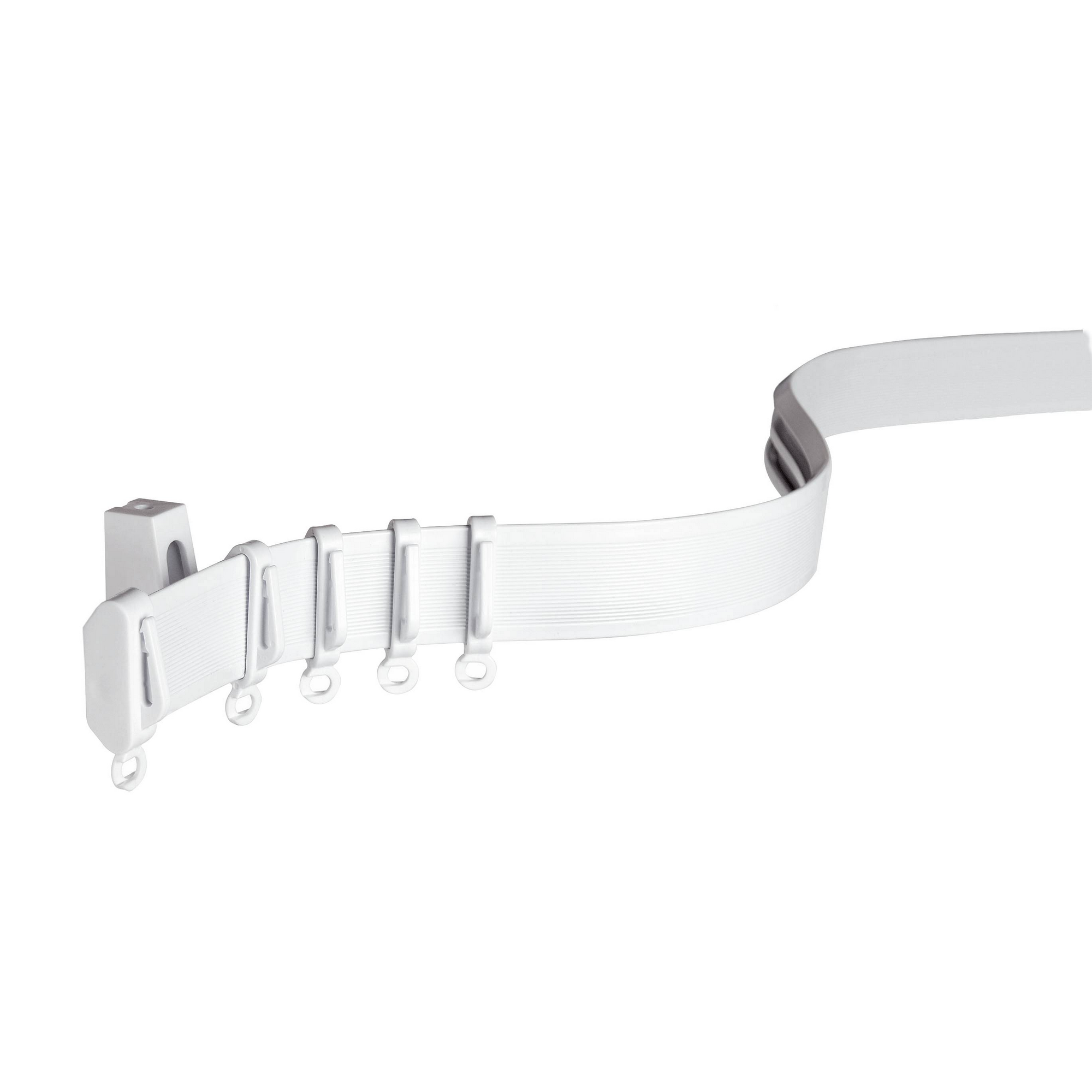 Vorhangschienen-Set 'Flexline' weiß 350 cm