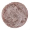 Sitzkissen 'Cingoli' rund altrosa Ø 40 x 1 cm
