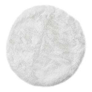 Sitzkissen 'Cingoli' rund weiß Ø 40 x 1 cm