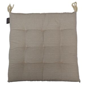 Sitzkissen 'Uni' beige 40 x 40 cm