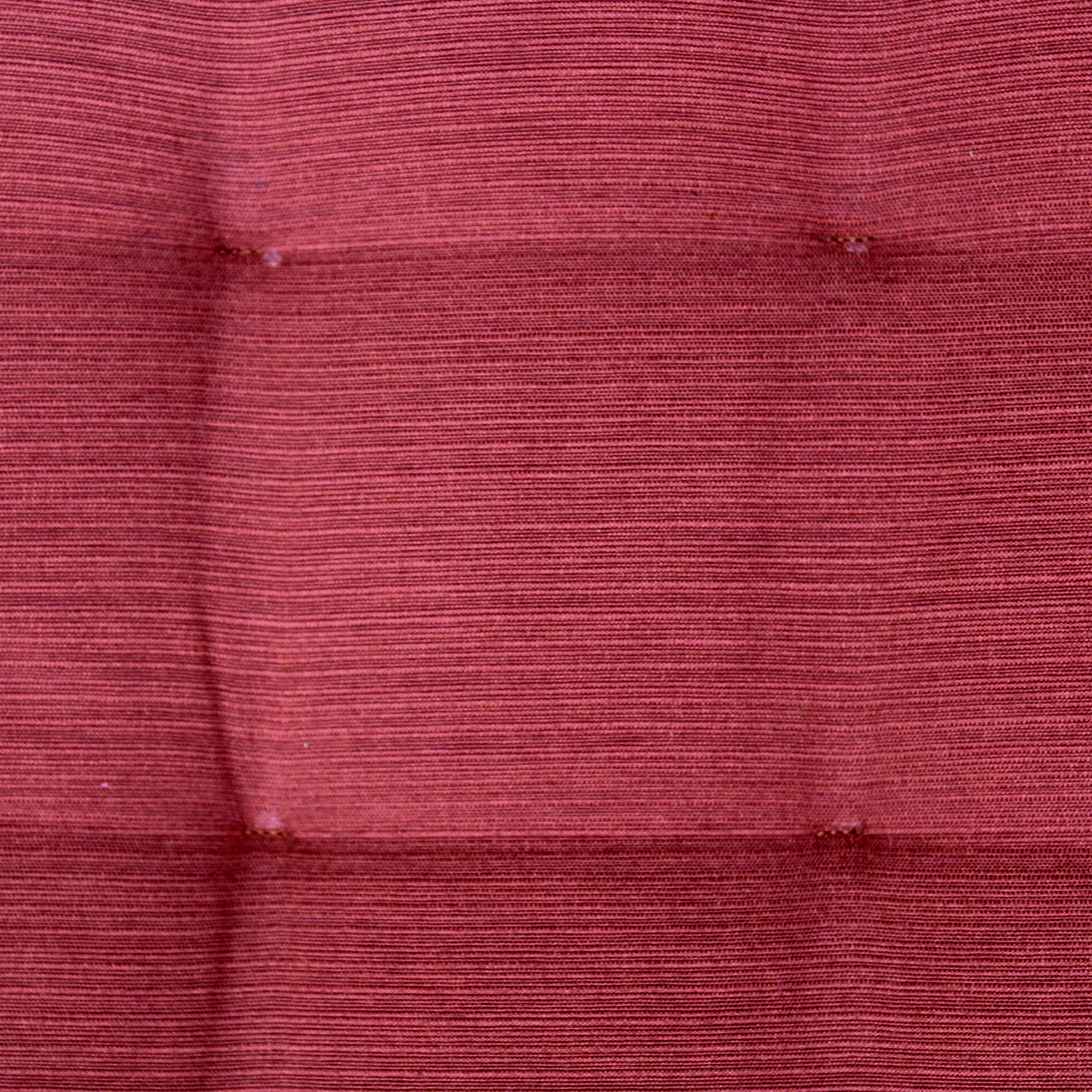Sitzkissen 'Uni' rot 40 x 40 cm