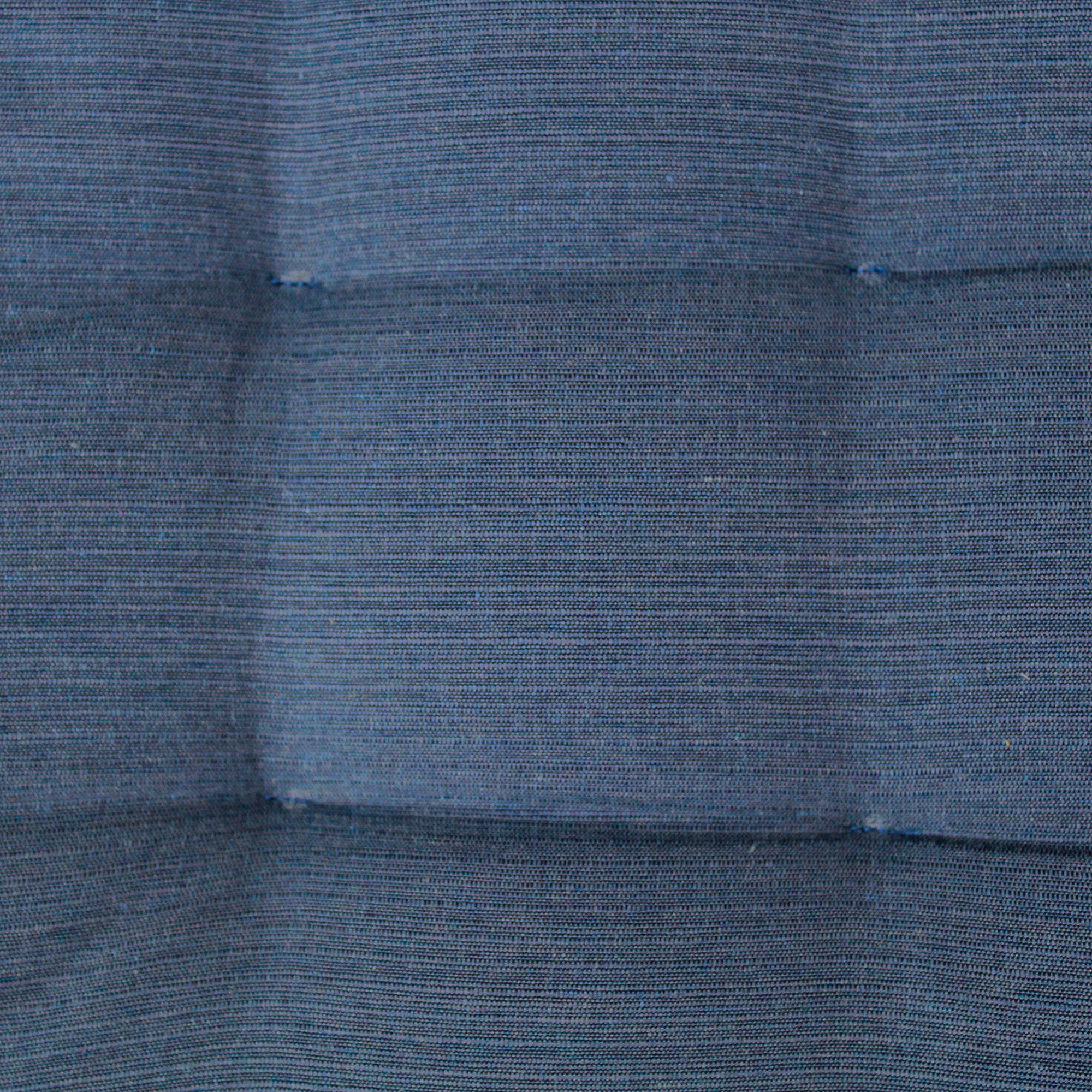 Sitzkissen 'Uni' blau 40 x 40 cm