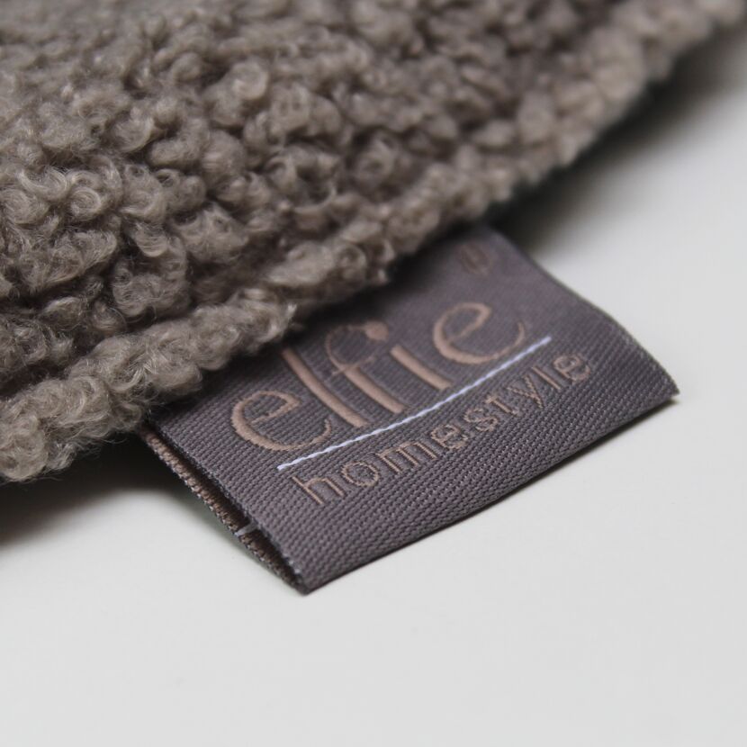 Sitzkissen 'Boucle' taupe x cm