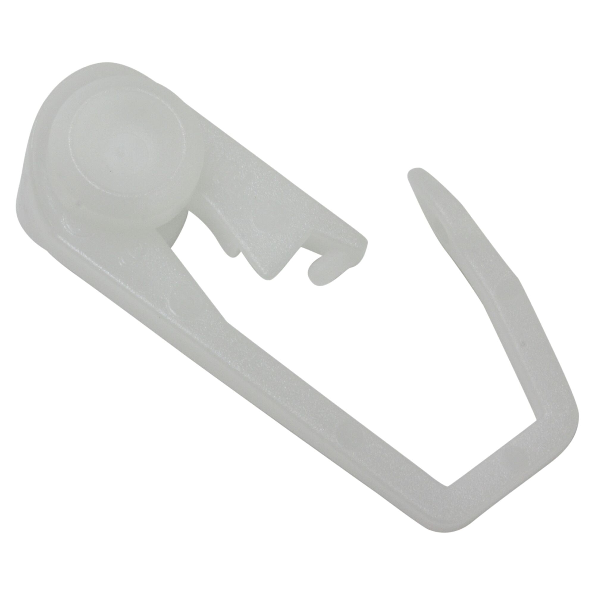 Weißer Rollring aus Kunststoff