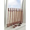 Gardinenstange zum Klemmen weiß 50 - 60 cm / 9 mm