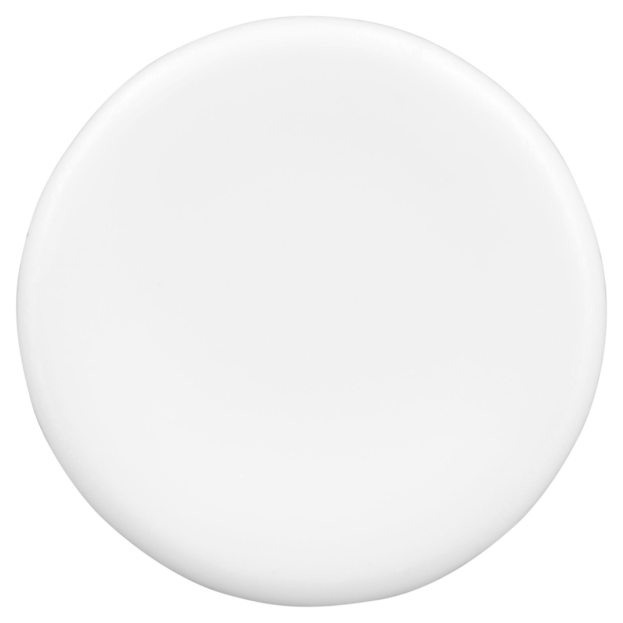 Weiße Abdeckkappe für Bohrlöcher