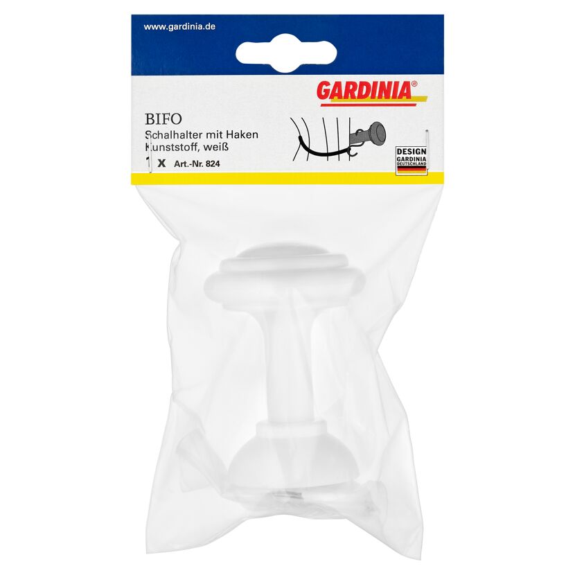 Gardina Bifo Schalhalter weiß in Verpackung