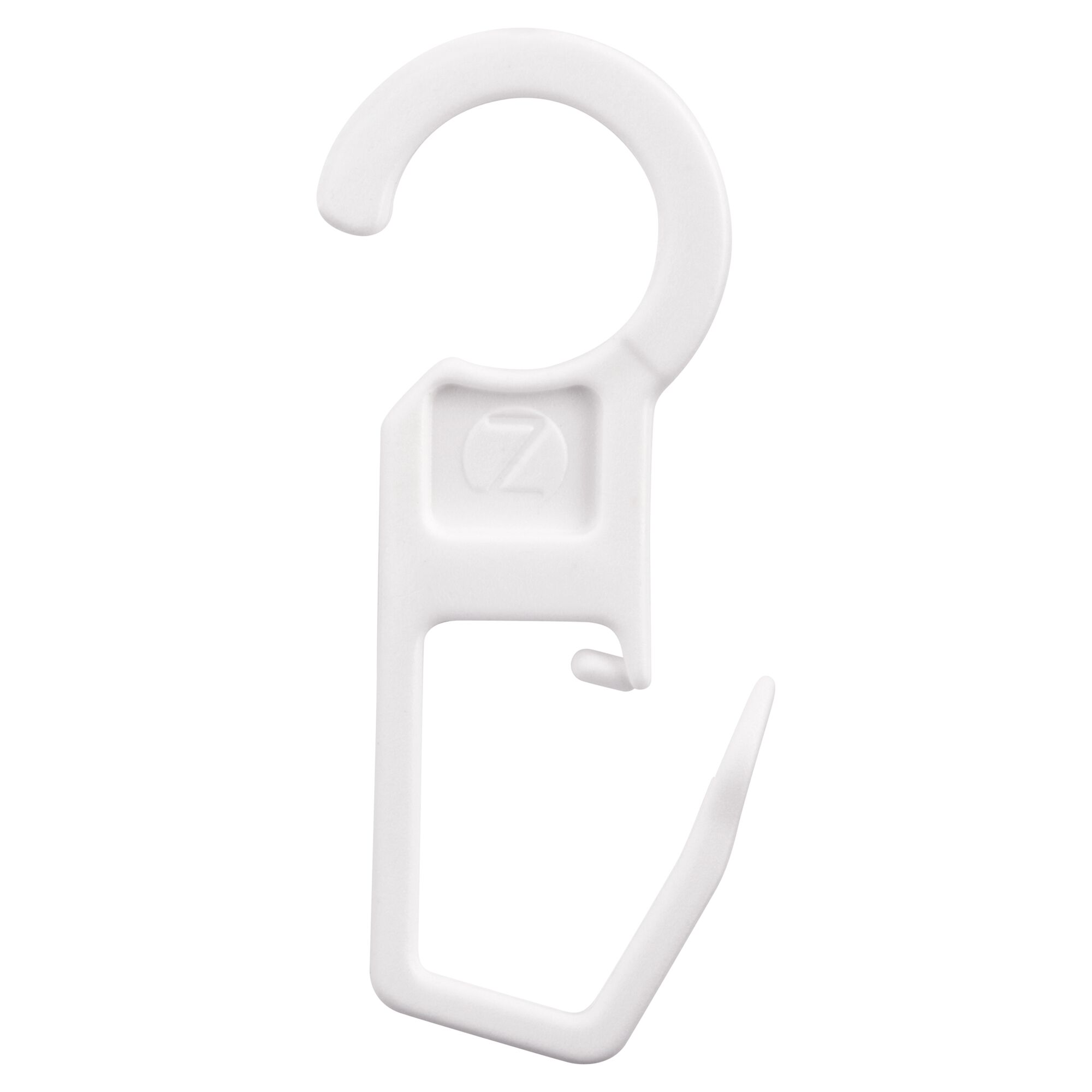 Weißer Faltenlegehaken