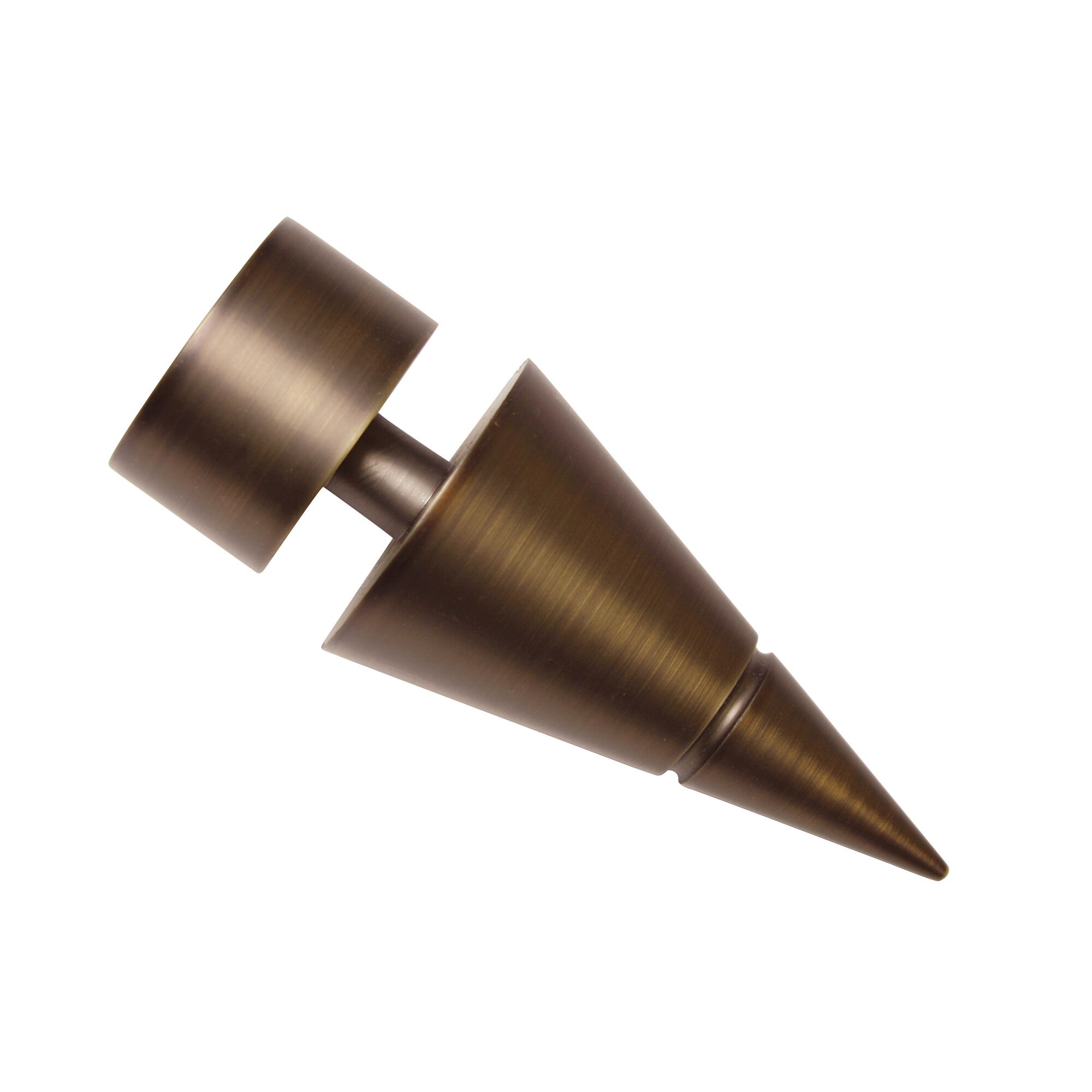 Endknopf Windsor Kegel bronze