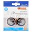 Gardina Memphis Endknopf Kegel Profil Metall schwarz 16 mm
