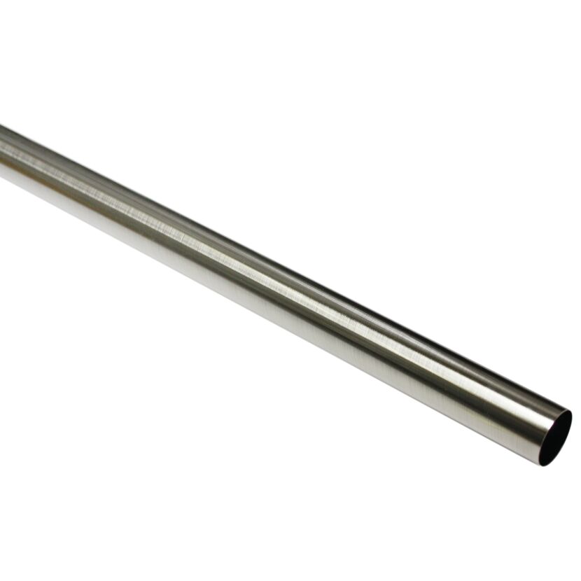 Metallstange Windsor, 200 cm, Edelstahl