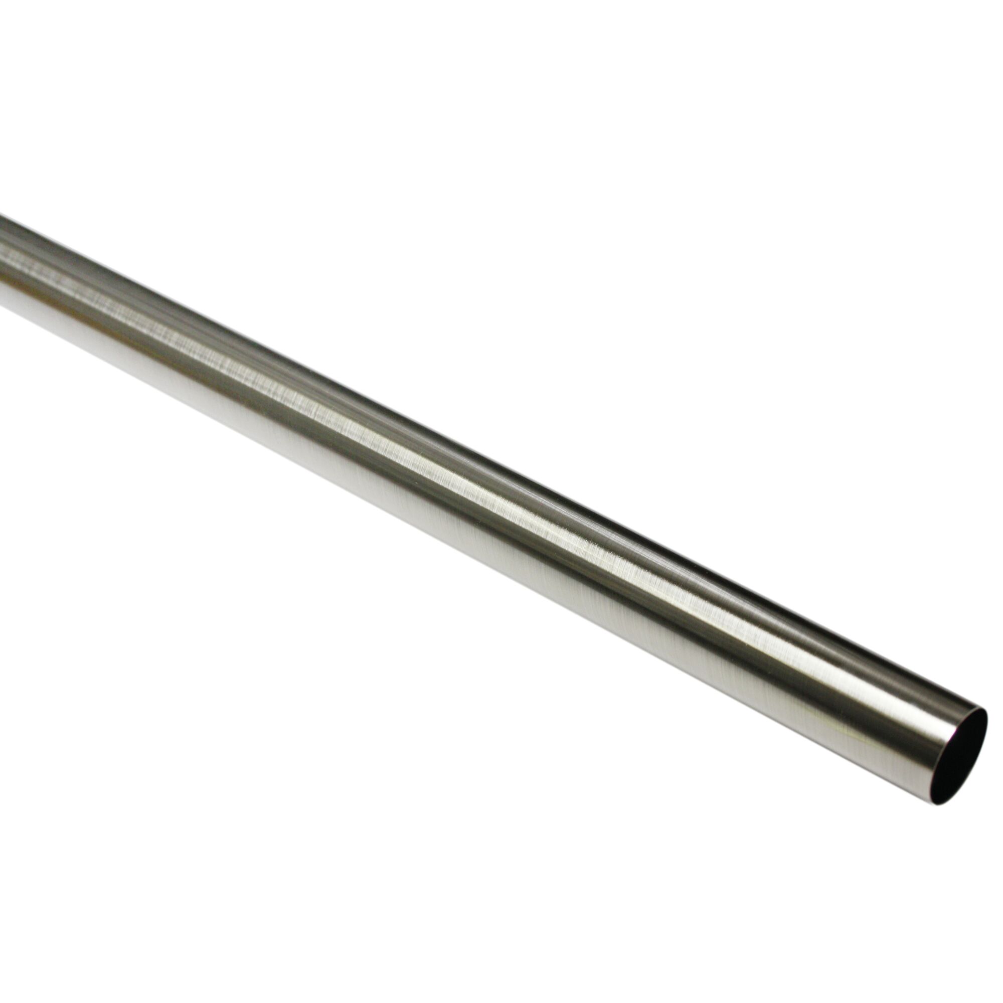 Metallstange Windsor, Edelstahl, 200 cm