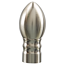 Endknopf Windsor Oval Edelstahl