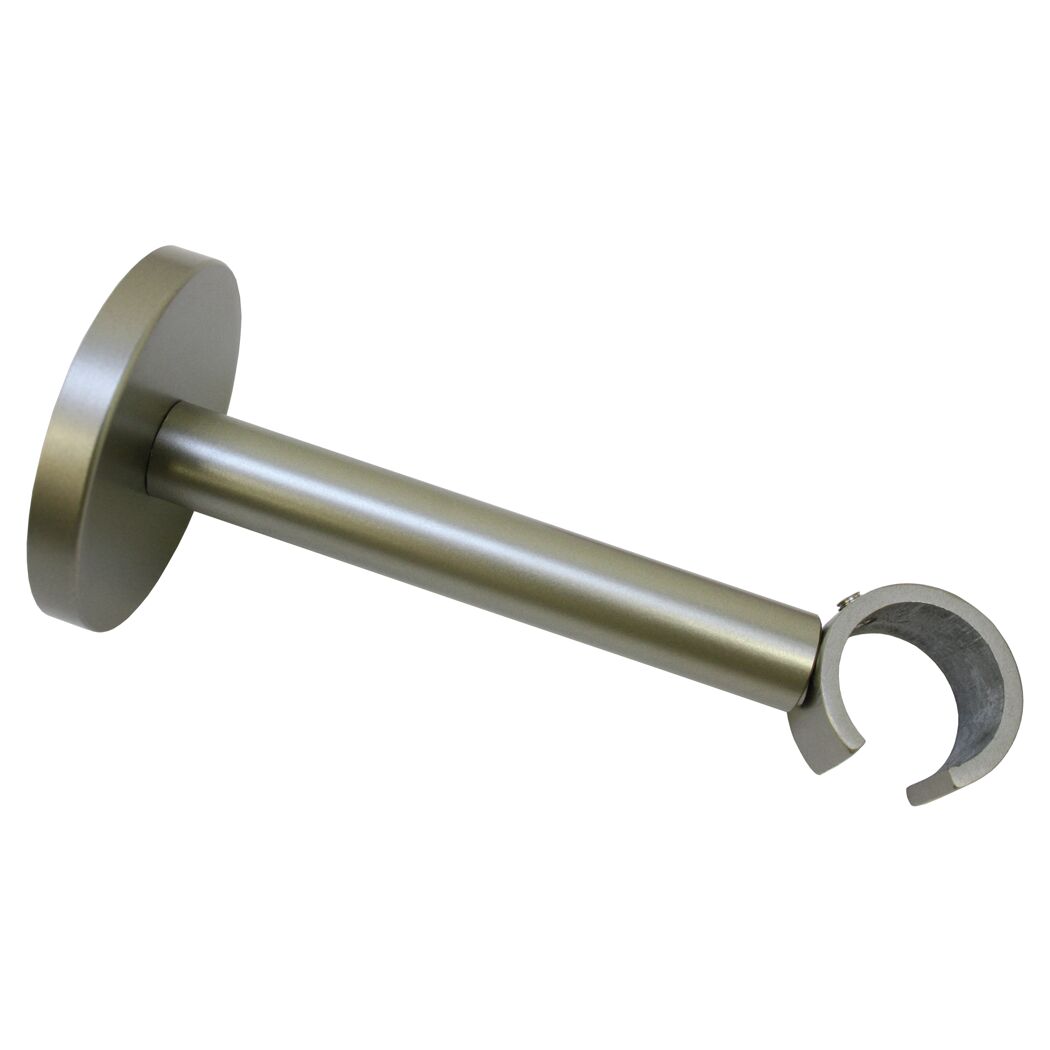 Gardinenstange Träger Romana silber-satin
