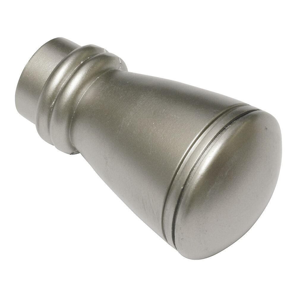 Endknopf Romana Konus silber-satin
