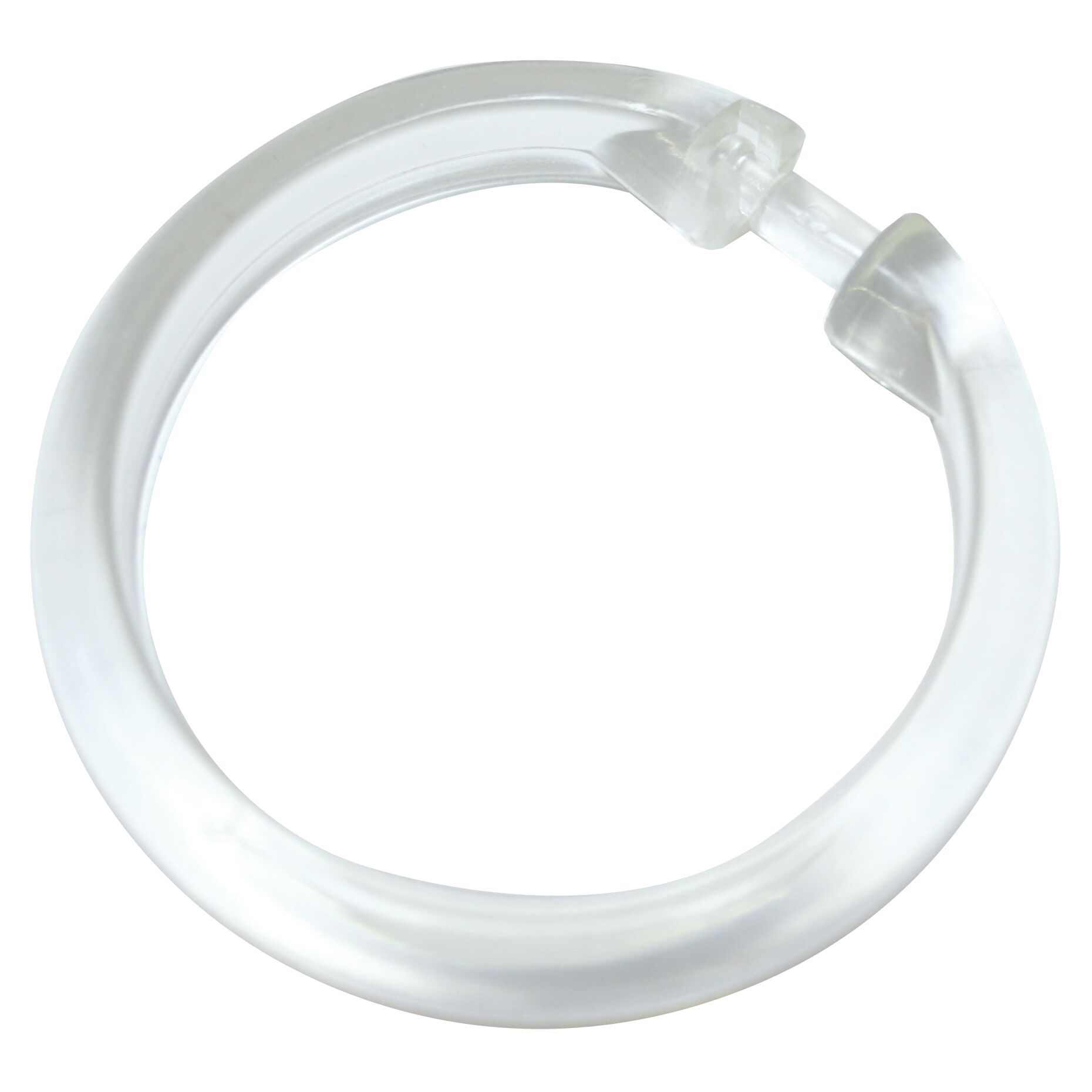 Kunststoffring für Spannstange, transparent
