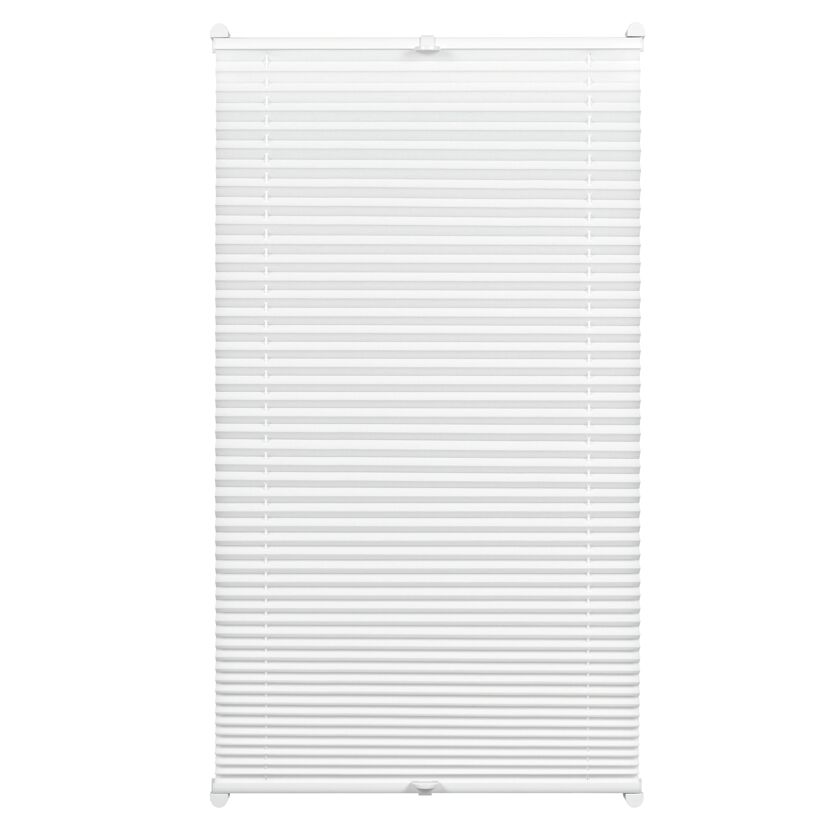 EasyFix Plissee weiß 80 x 130 cm